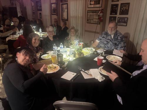 Ellen, Claudia, Kay, Nadya, Bill, Roger